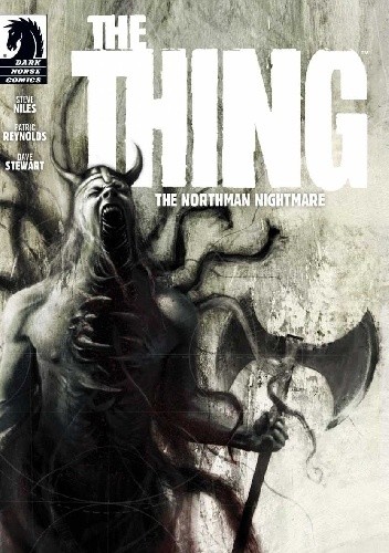 Okładki książek z cyklu The Thing: The Northman Nightmare