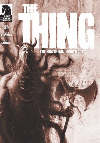 Okładki książek z cyklu The Thing: The Northman Nightmare