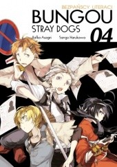 Okładka książki Bungou Stray Dogs - Bezpańscy Literaci #4 Kafka Asagiri, Sango Harukawa