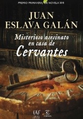 Okładka książki Misterioso asesinato en casa de Cervantes Juan Eslava Galán