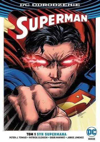 Okładki książek z cyklu Superman DC Rebirth