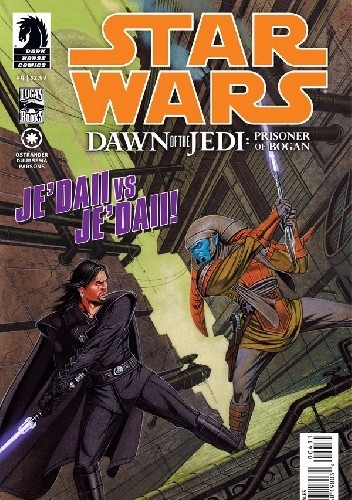 Okładki książek z serii Star Wars: Dawn of the Jedi