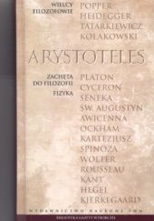 Okładka książki Zachęta do filozofii. Fizyka Arystoteles