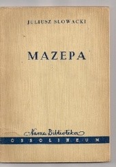 Okładka książki Mazepa. Tragedia w pięciu aktach Juliusz Słowacki