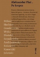 Okładka książki Po kropce Aleksander Fiut