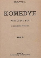 Okładka książki Komedye. T. 2 Pierre de Marivaux