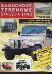 Okładka książki Samochody terenowe świata 1993 praca zbiorowa
