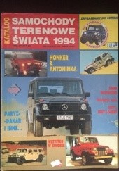 Okładka książki Samochody terenowe świata 1994 praca zbiorowa
