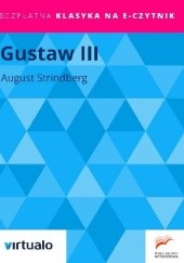 Okładka książki Gustaw III August Strindberg