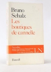 Okładka książki Les boutiques de cannelle Bruno Schulz