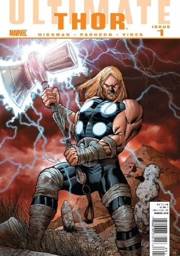 Okładki książek z cyklu Ultimate Thor
