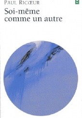 Okładka książki Soi-même comme un autre Paul Ricoeur