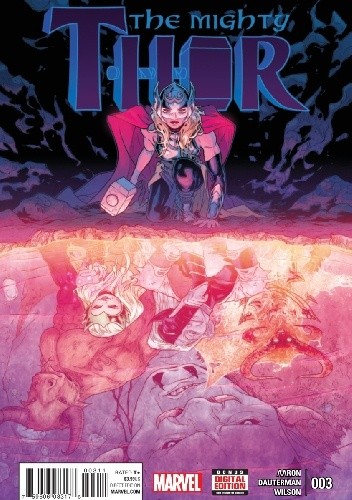Okładki książek z cyklu Mighty Thor
