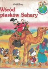 Okładka książki Wśród piasków Sahary Walt Disney