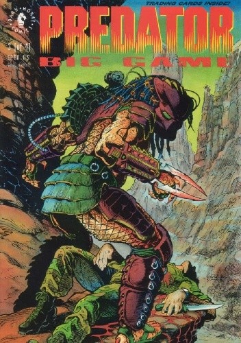Okładki książek z cyklu Predator: Big Game