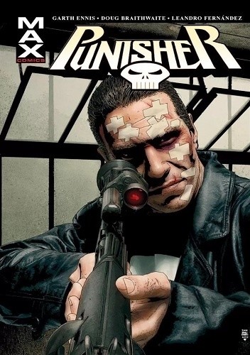 Okładki książek z cyklu Punisher Max