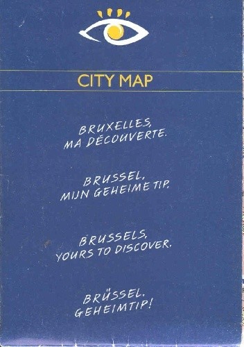 Okładka książki Bruxelles ma découverte. City map praca zbiorowa