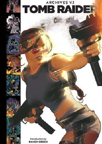 Okładki książek z cyklu Tomb Raider Archives
