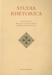 Okładka książki Studia Rhetorica Michał Choptiany, Wojciech Ryczek