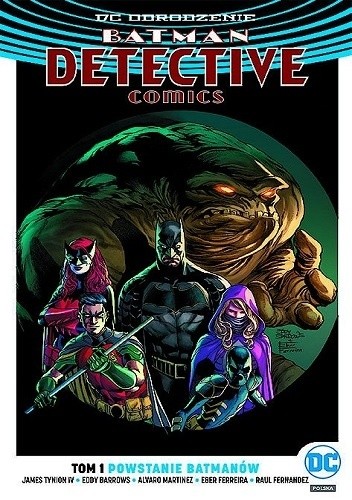 Okładki książek z cyklu Batman - Detective Comics DC Rebirth