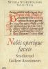 Okładka książki Nobis operique favete. Studia nad Gallem Anonimem Andrzej Dąbrówka,&nbsp;Edward Skibiński,&nbsp;Witold Wojtowicz