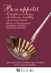 Okładka książki Bon appétit. Zabytkowe sztućce, ich historia, kształty i przeznaczenie Katarzyna Pągowska, Anna Sujecka