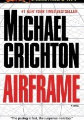 Okładka książki Airframe Michael Crichton