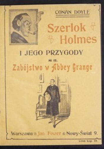 Okładka książki Zabójstwo w Abbey Grange Arthur Conan Doyle