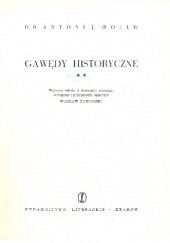 Gawędy Historyczne T. II