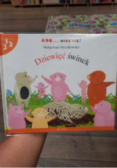 Okładka książki Dziewieć świnek autora Małgorzata Strzałkowska, 9788374488228