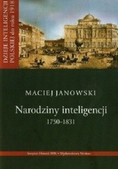 Okładka książki Narodziny inteligencji Maciej Janowski