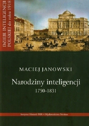 Okładki książek z cyklu Dzieje inteligencji polskiej do roku 1918