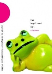 Okładka książki The Boyfriend List: 15 Guys, 11 Shrink Appointments, 4 Ceramic Frogs and Me, Ruby Oliver E. Lockhart