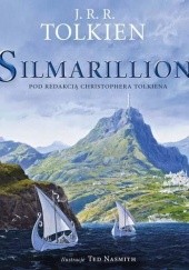 Okładka książki Silmarillion. Wersja ilustrowana J.R.R. Tolkien