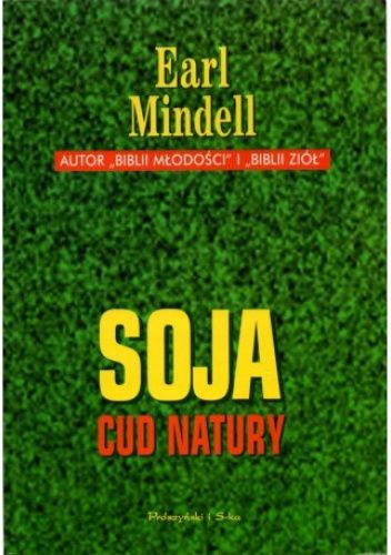 Okładka książki Soja cud natury Earl Mindell