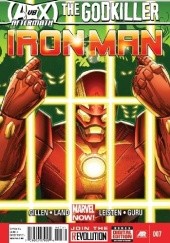Okładka książki Iron Man #7 Kieron Gillen