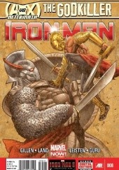 Okładka książki Iron Man #8 Kieron Gillen