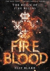 Okładka książki Fireblood Elly Blake