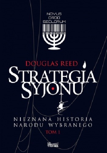 Okładki książek z cyklu Strategia Syjonu
