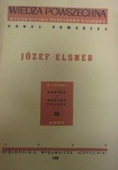 Okładka książki Józef Elsner Hanna Pomorska