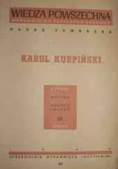 Okładka książki Karol Kurpiński Hanna Pomorska