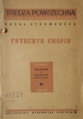 Okładka książki Fryderyk Chopin Karol Stromenger