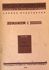 Okładka książki Humanizm i jezuici Łukasz Kordubacha