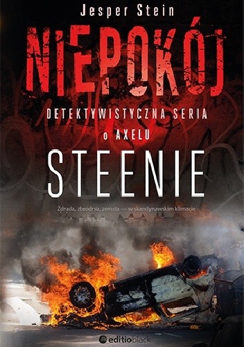 Okładki książek z cyklu Detektywistyczna seria o Axelu Steenie
