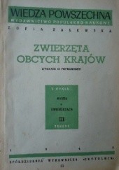 Okładka książki Zwierzęta obcych krajów Zofia Zalewska