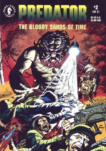 Okładki książek z cyklu Predator: The Bloody Sands of Time