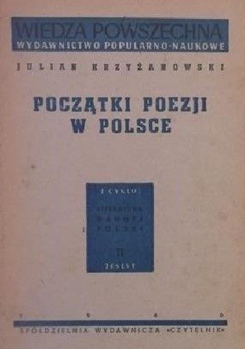 Okładki książek z cyklu Literatura dawnej Polski