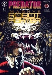 Okładka książki Predator vs. Magnus Robot Fighter #1 John Ostrander, Jim Shooter