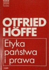 Okładka książki Etyka państwa i prawa Otfried Höffe