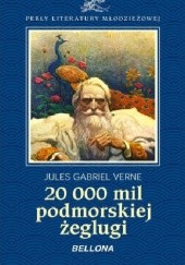 Okładka książki 20000 mil podmorskiej żeglugi Juliusz Verne